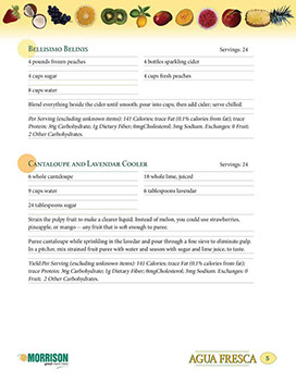 Agua Fresca Café´ Manager’s Guide – page 5