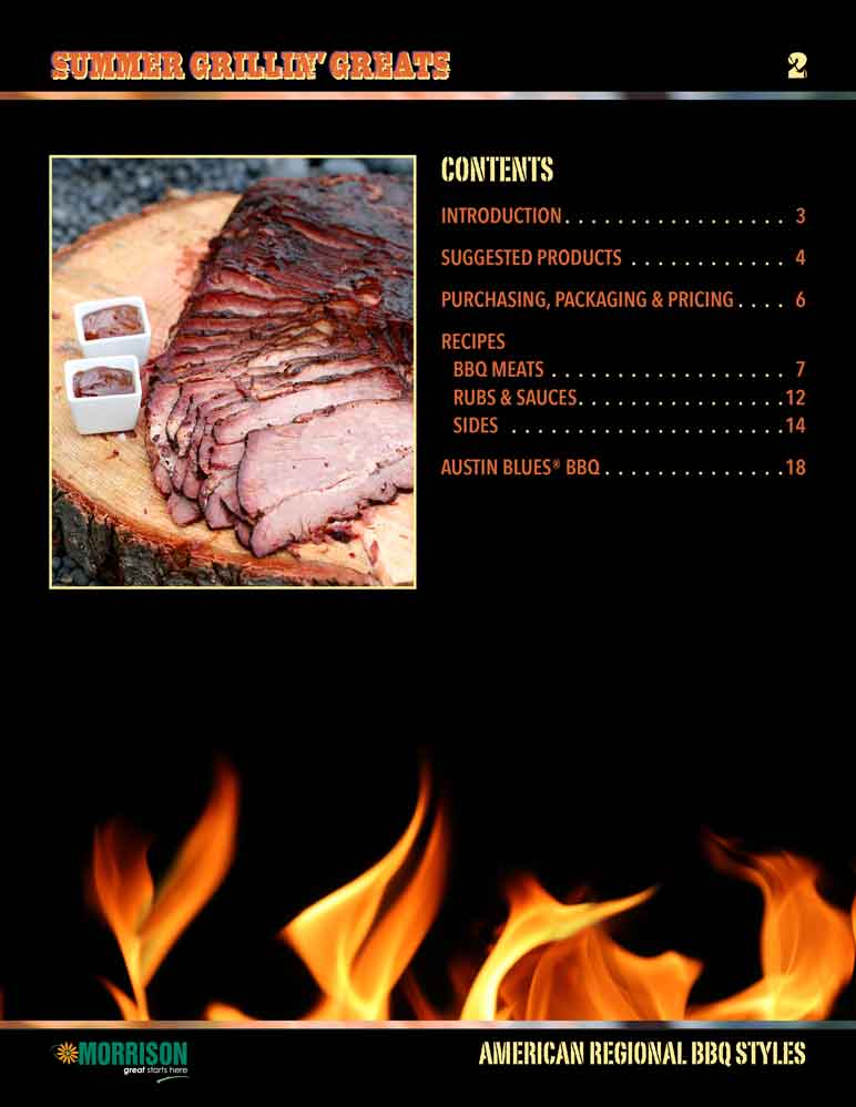 Summer Grillin’ Greats Café´ Manager’s Guide – page 2