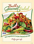Build a Gourmet Salad café marketing flyer – Kraft Foodservice
