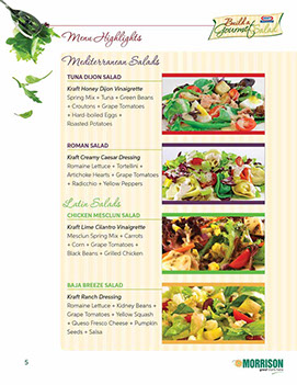 Build a Gourmet Salad Café´ Manager’s Guide – page 5