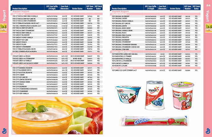 General Mills Foodservice Product List – page 23/24