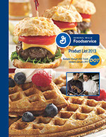 General Mills Foodservice product catalog design