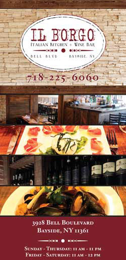 Il Borgo Italian Kitchen menu cover