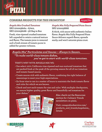 For the Luvva Pizza Café´ Manager’s Guide – page 6