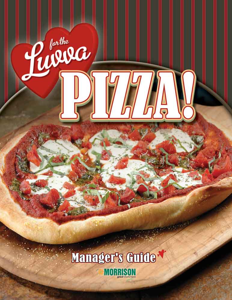 For the Luvva Pizza Café´ Manager’s Guide design - cover