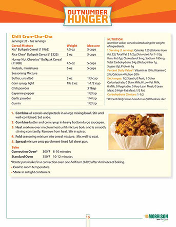 Outnumber Hunger Café´ Manager’s Guide – page 10