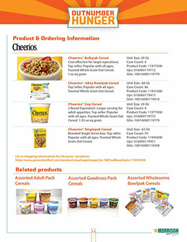 Outnumber Hunger Café´ Manager’s Guide – page 11