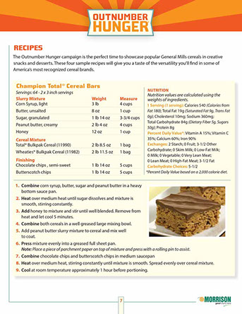 Outnumber Hunger Café´ Manager’s Guide – page 7