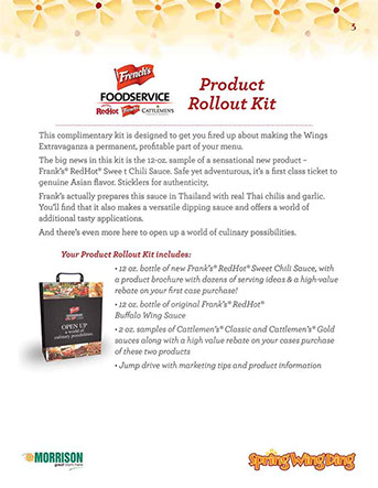 Spring Wing Ding Café´ Manager’s Guide – page 3