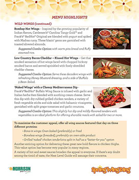 Spring Wing Ding Café´ Manager’s Guide – page 6